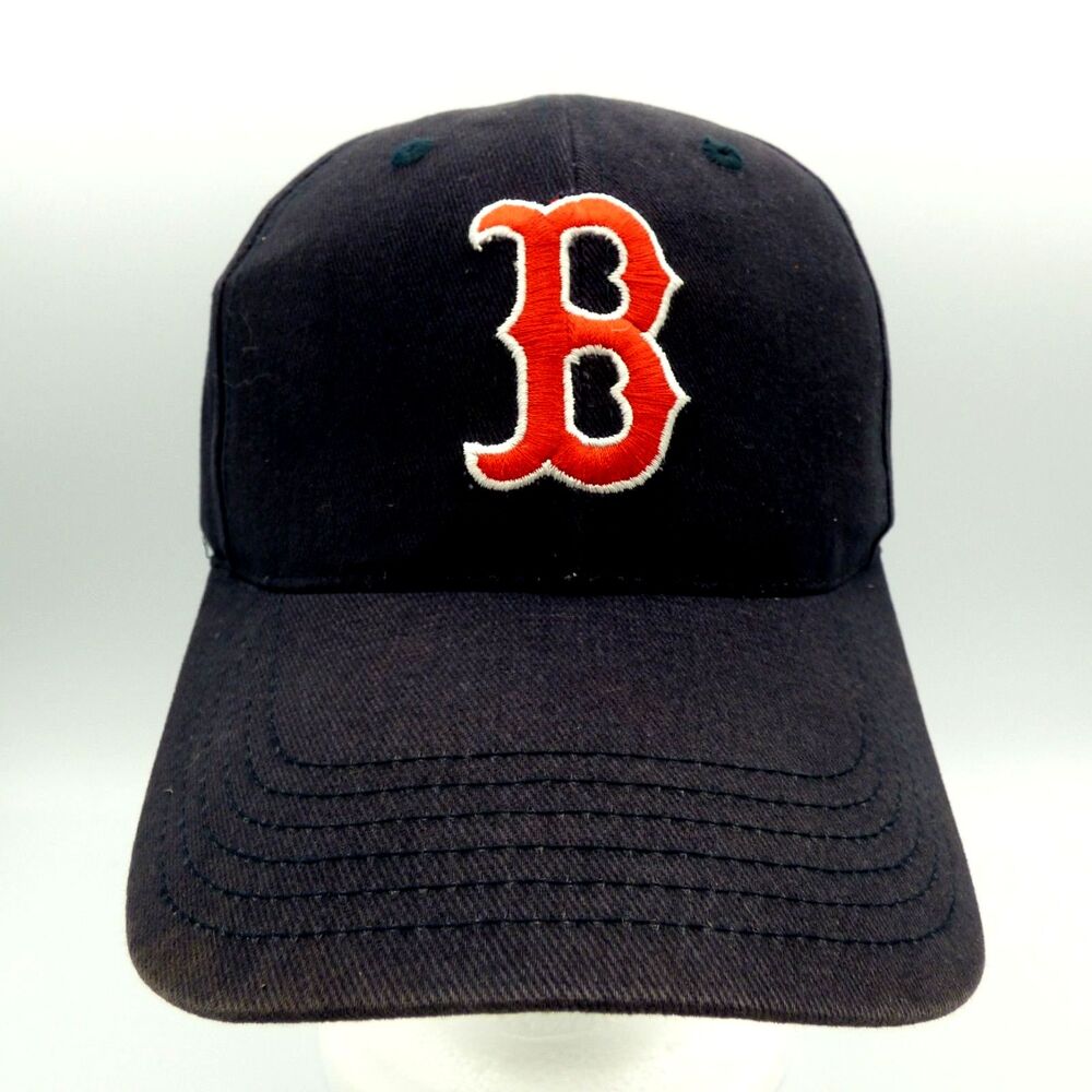 Navy Boston Red Sox Genuine Merchandise Adjustable Hat Cap Brushed Cotton
